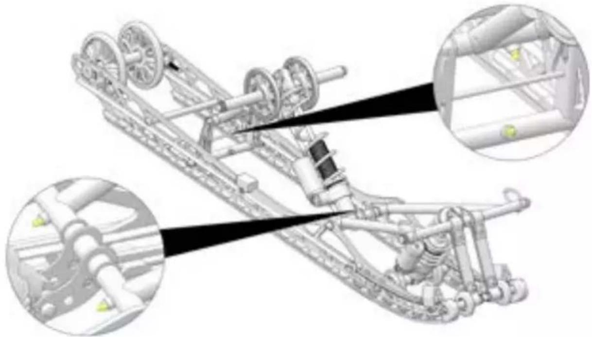 POLARIS 850 PRO RMK Slash 155 (2024) - LUBRIFICATION DE LA SUSPENSION ARRIÈRE - 1