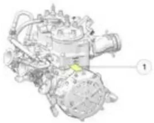POLARIS 850 PRO RMK Slash 155 (2024) - NUMÉRO DE SÉRIE DU MOTEUR - 1
