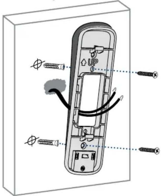 Lorex B451AJDU-K8 - Étape 3 : Fixation du support de montage - 2