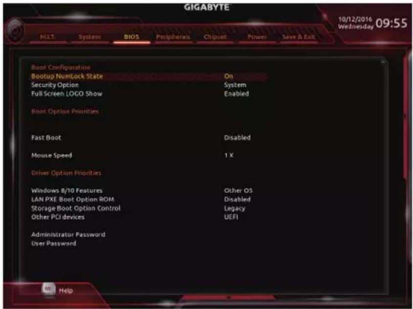 GIGABYTE GA-Z270X-Ultra Gaming - 2-4 BIOS (BIOS功能设定) - 1