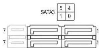 GIGABYTE GA-Z270X-Ultra Gaming - 10) SATA3 0/1/2/3/4/5 (SATA 3.0接口) - 2