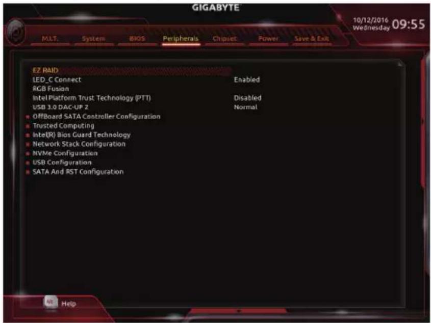 GIGABYTE GA-Z270X-Ultra Gaming - 2-5 Peripherals (集成外设) - 1
