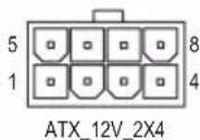 GIGABYTE GA-Z270X-Ultra Gaming - 1/2) ATX\_12V\_2X4/ATX (8PIN CPU供电插座及24PIN主板供电插座) - 2