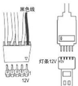 GIGABYTE GA-Z270X-Ultra Gaming - 7) LED\_C (RGB(RGBW) LED灯条延长线插座) - 2