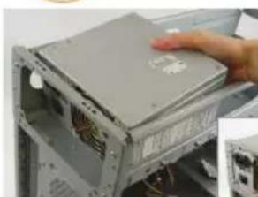 GIGABYTE GA-H55M-S2HP - Προετοιμασία του κουπού και εγκατάσταση τροφοδοπικού - 1