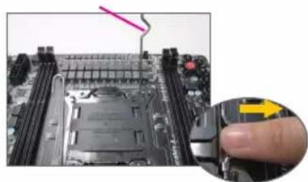 GIGABYTE GA-H55M-S2HP - Intel CPU beszerelése (Hagyja ki ezt a lépést, ha az alaplapon beépített processzor van) - 3