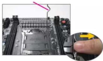 GIGABYTE GA-C847N-S2 - Инсталиране на процесор Intel (пропуснете тази стъпка ако дънната платка има вграден микропроцесор) - 3