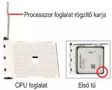 GIGABYTE GA-C847N-S2 - AMD CPU beszerelése (Hagyja ki ezt a lépést, ha az alaplapon beépített processzor van) - 1
