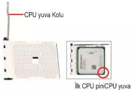 GIGABYTE GA-C847N-S2 - AMD CPU Kurulumu (Anakartta yerleşik bir CPU varsa bu adımı atlayın) - 1