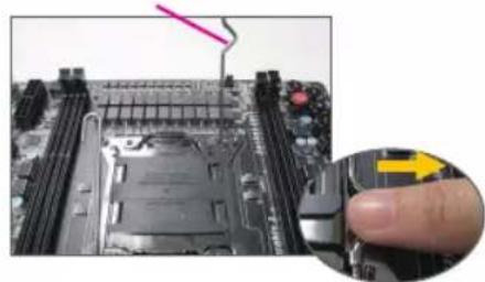 GIGABYTE GA-C847N-S2 - Установка процессора Intel (пропустите эту итерацию, если на системной плате установлен встроенный ЦП) - 3