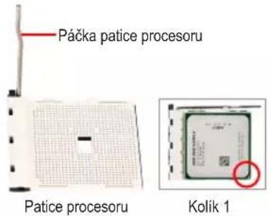 GIGABYTE GA-C847N-S2 - Instalace procesoru AMD (přeskočte tento krok, pokud je základní deska vybavena integrovaným procesorem) - 1