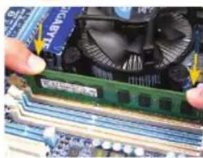 GIGABYTE GA-C847N-S2 - Memória Beszerelése - 1