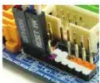 GIGABYTE GA-C847N-S2 - A kábelek csatlakoztatása a belső csatlakozókhoz - 1
