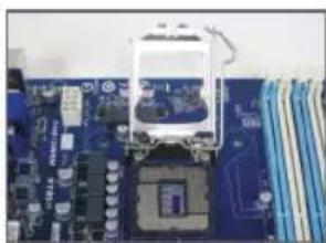 GIGABYTE GA-C847N-S2 - Instalación de un procesador Intel (omita este paso si la placa base tiene una CPU integrada) - 1