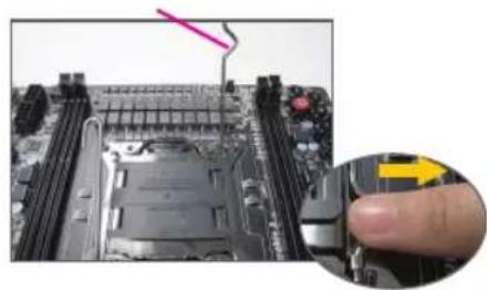 GIGABYTE GA-C847N-S2 - Instalación de un procesador Intel (omita este paso si la placa base tiene una CPU integrada) - 3