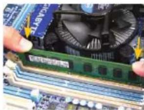 GIGABYTE GA-C847N-S2 - Instalarea Memoriei - 1