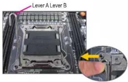 GIGABYTE GA-C847N-S2 - Installing an Intel CPU (skip this step if the motherboard has a built-in CPU) - 2