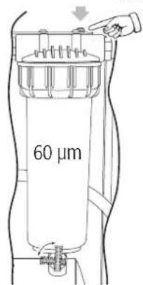 Carel humiFog multizone - Präventive Wartung des Wasserfilters - 2