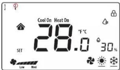 Carel thTx - Anzeige des Ventilatorsymbols - 5