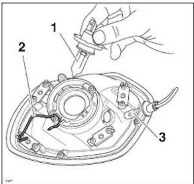 TRIUMPH Daytona 675 SE (2010) - Remplacement d'une ampoule de phare - Street Triple et Street Triple R - 3