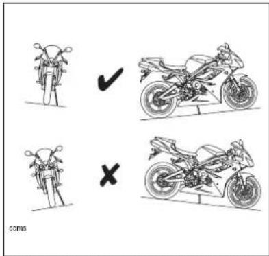TRIUMPH Daytona 675 SE (2010) - Stationnement - 1
