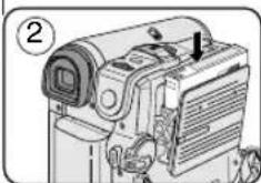 SAMSUNG SCD354 - Insertion et éjection d'une cassette - 1