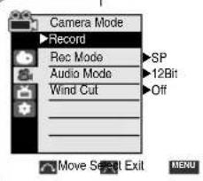 SAMSUNG SCD354 - Mode Enregistrement - 1