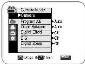 SAMSUNG SCD354 - Choix des effets spéciaux numériques - 2