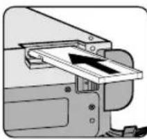 SAMSUNG SCD354 - Insertion et éjection de la carte mémoire - 1