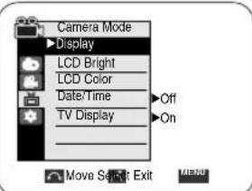 SAMSUNG SCD354 - Réglage de l'écran ACL - 2