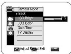 SAMSUNG SCD354 - Réglage de l'écran ACL - 3