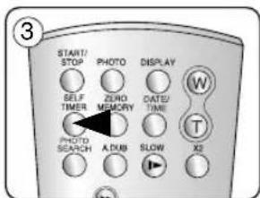SAMSUNG SCD354 - Enregistrement automatique à l'aide de la télécommande (SC-D354/D355 uniquement) - 2