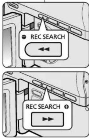 SAMSUNG SCD354 - Recherche d'enregistrement (REC SEARCH) - 1