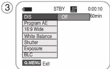 SAMSUNG SCD965 - Utilisation du mode Compensation du contre-jour (BLC) - 2