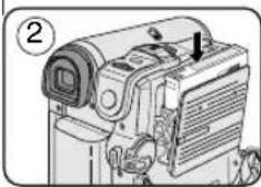 SAMSUNG SCD355 - Insertion et éjection d'une cassette - 1