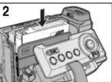 SAMSUNG SCD250 - Insertion et éjection d'une cassette - 1