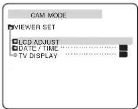 SAMSUNG SCD250 - Réglage de l'écran LCD - 2