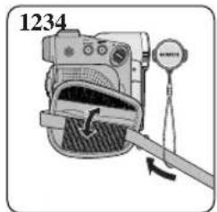 SAMSUNG SCD250 - Attaching the Lens Cover - 1