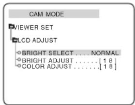 SAMSUNG SCD270 - Réglage de l'écran LCD - 3