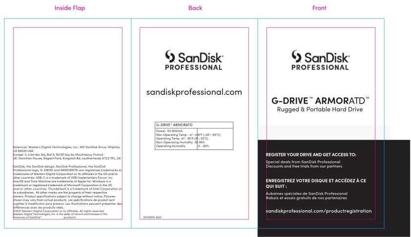 SANDISK G-DRIVE ArmorATD - 1