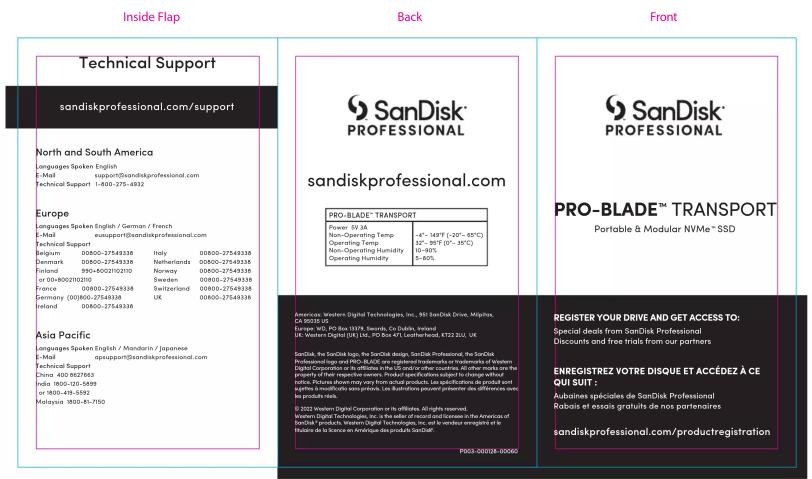 SANDISK PRO-BLADE TRANSPORT - 1