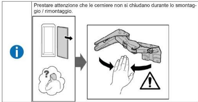 NEFF KI2321SE0 - Smontaggio della cerniera piatta - 1