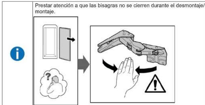 NEFF KI2321SE0 - Desmontar la bisagra plana - 1