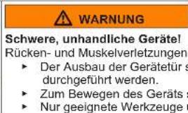 NEFF KI2322FE0 - Austauschen des Schleppscharniers - 2