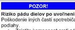 NEFF KI2322FE0 - Výmena posuvného závesu - 8