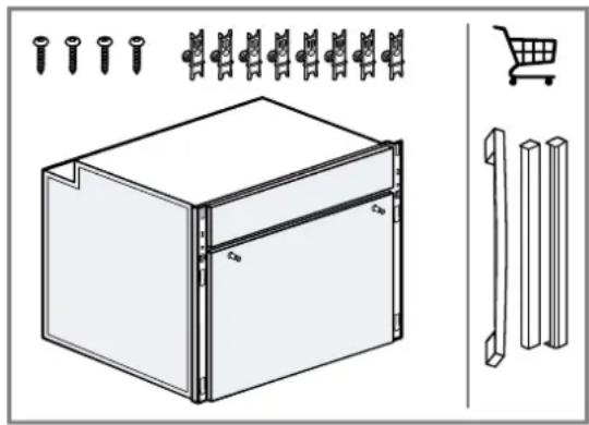 NEFF C29GR3XY1 - Contenu de la livraison - 1