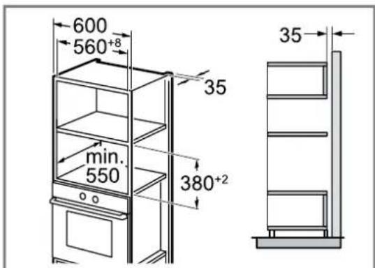 NEFF NR4GR31N1 - Einbau in einen Hochschrank - 1