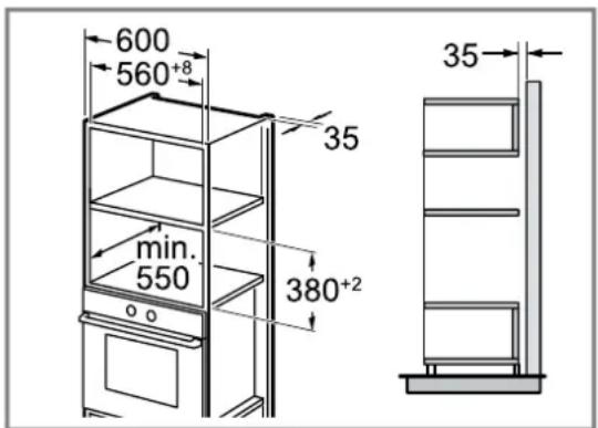 NEFF NR4GR31N1 - Installation dans un meuble haut - 1