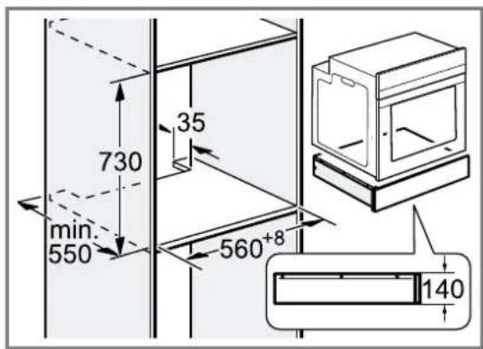 SIEMENS BI710E1B1 - Einbau im Schrank - 3