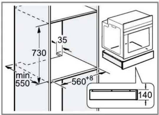 SIEMENS BI710E1B1 - Inbouw in kast - 3